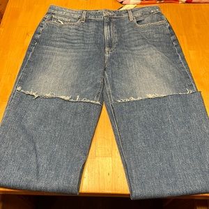 Paige high rise ankle trouser jeans size 31, nwt!